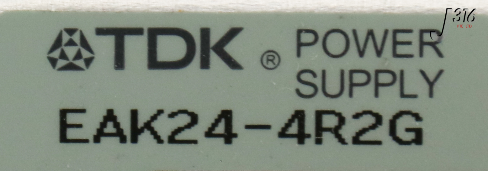 24007 TDK POWER SUPPLY, I/P: 100-115V, O/P: 24V (NEW) EAK24-4R2G